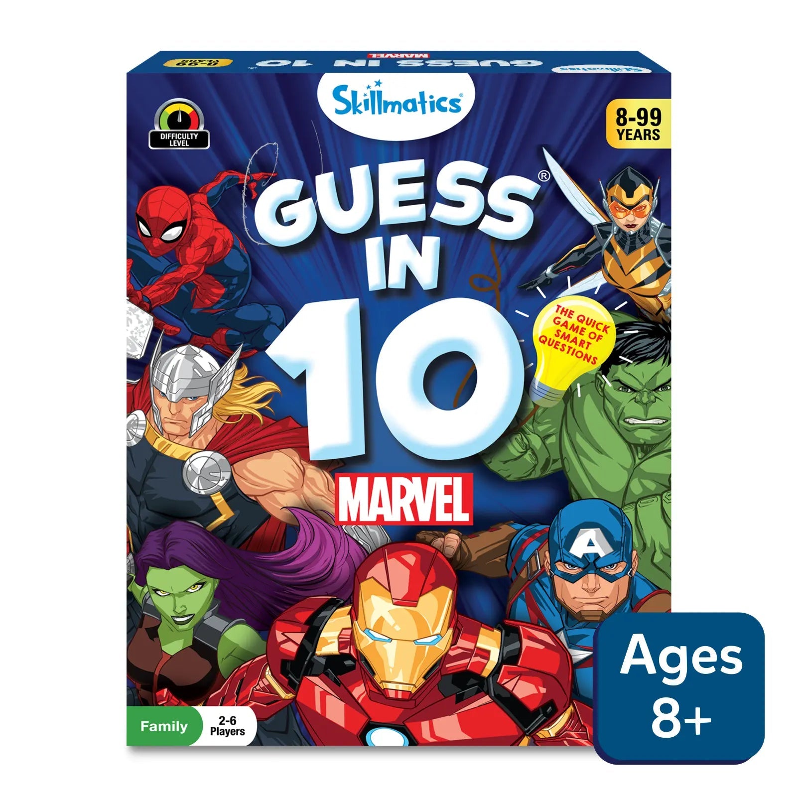 Skillmatics Guess in 10 Marvel by Gifthubmart