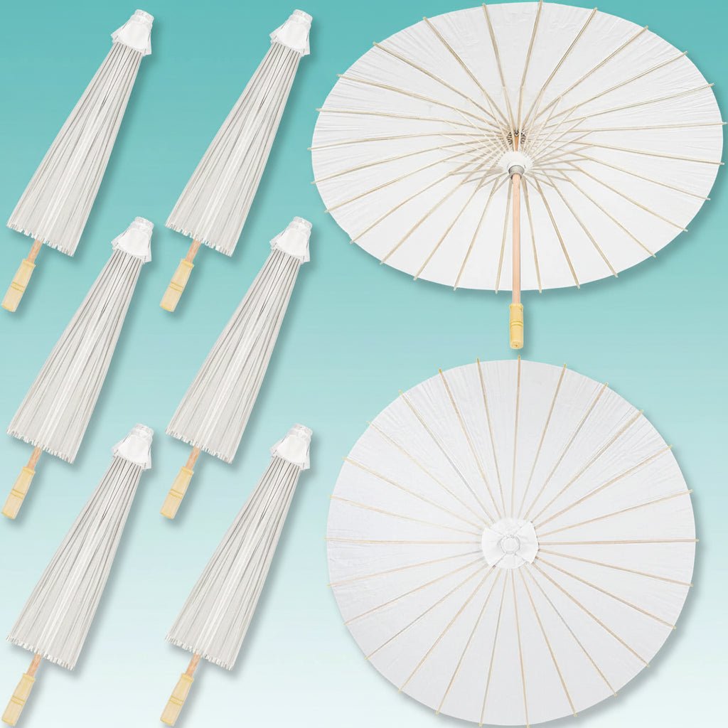 Small Colouring Japanese Umbrella Wagasa by Gifthubmart