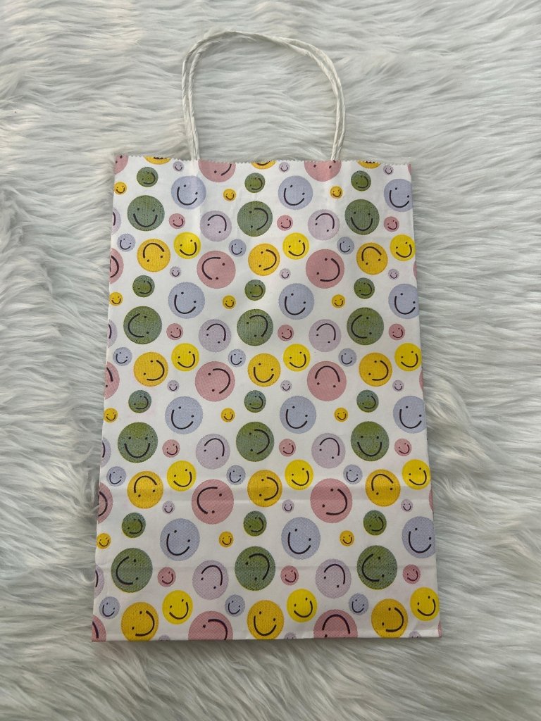Smiley Paper Bag by Gifthubmart