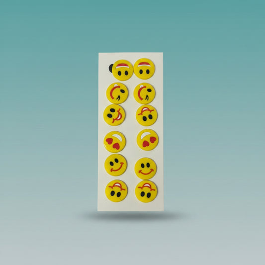 Smiley Sticker for Shoes by Gifthubmart