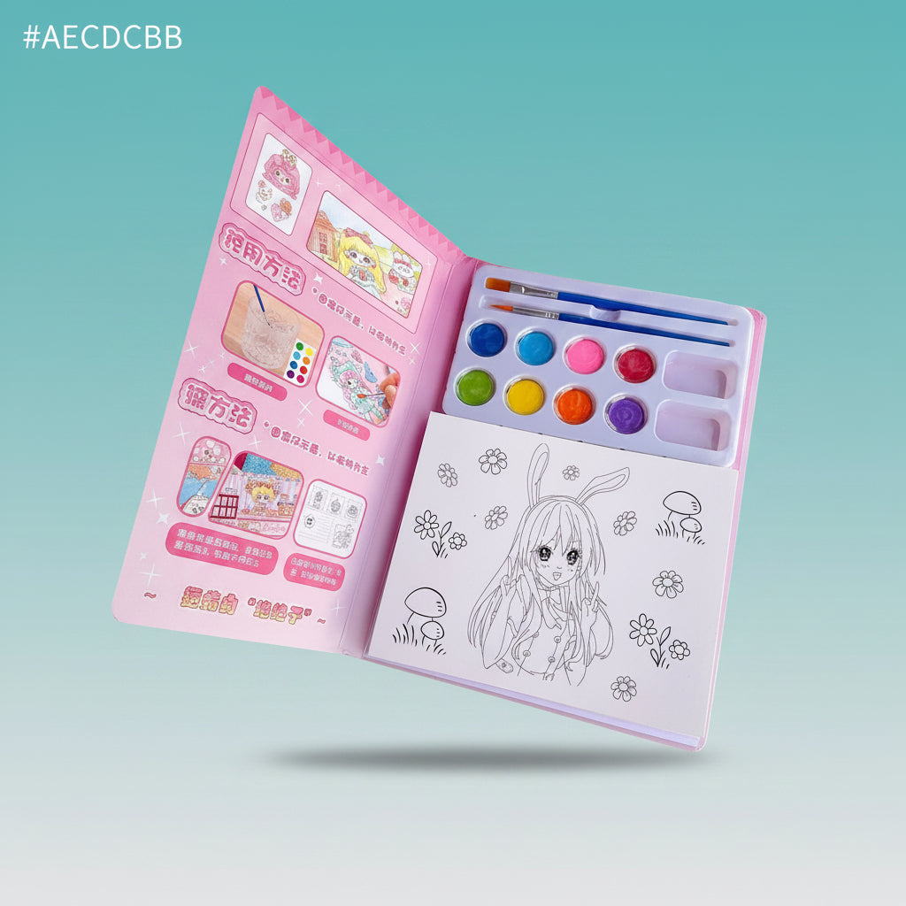 Solid Watercolour Paint Set by Gift Hub Mart