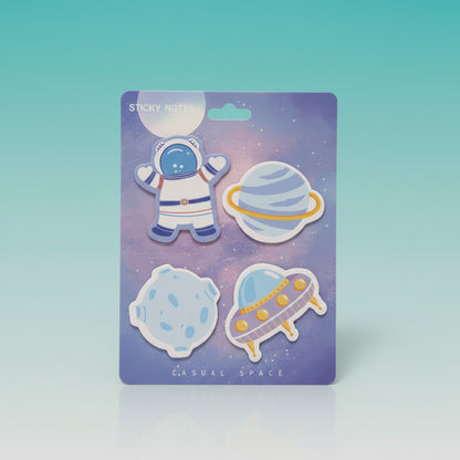 Space Sticky Notes by Gift Hub Mart