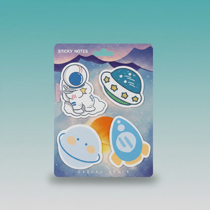 Space Sticky Notes by Gift Hub Mart