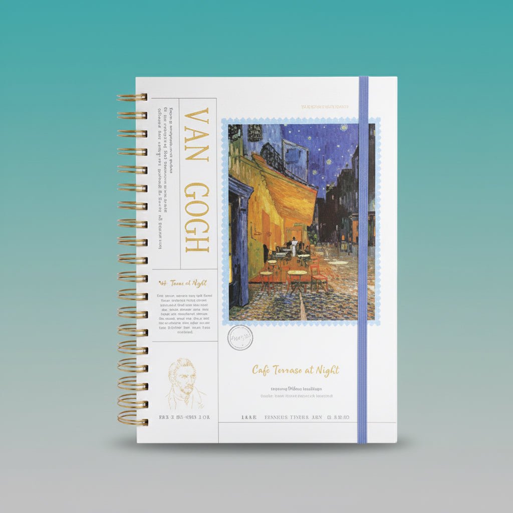 SPIRAL VAN GOGH Notebook by Gifthubmart