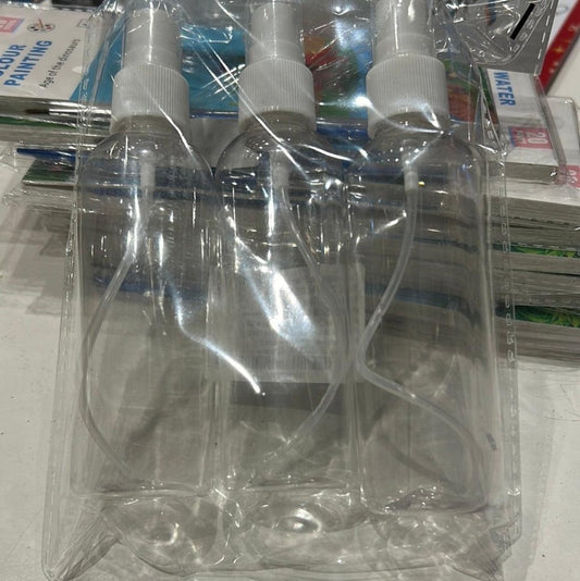 Spray Bottle Plastic 4inch 100ML by Gifthubmart
