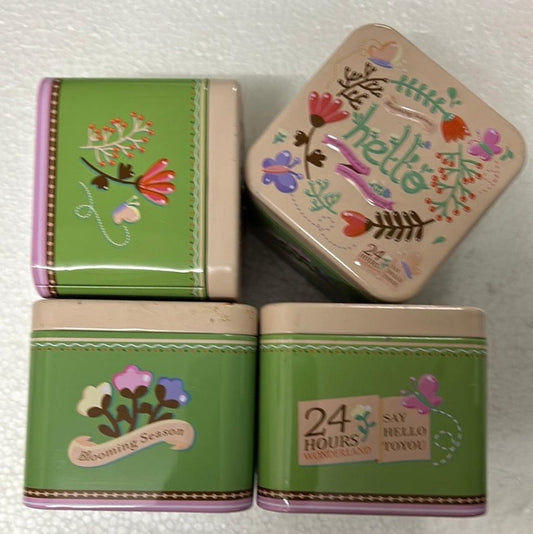 Square Tin Box by Gifthubmart