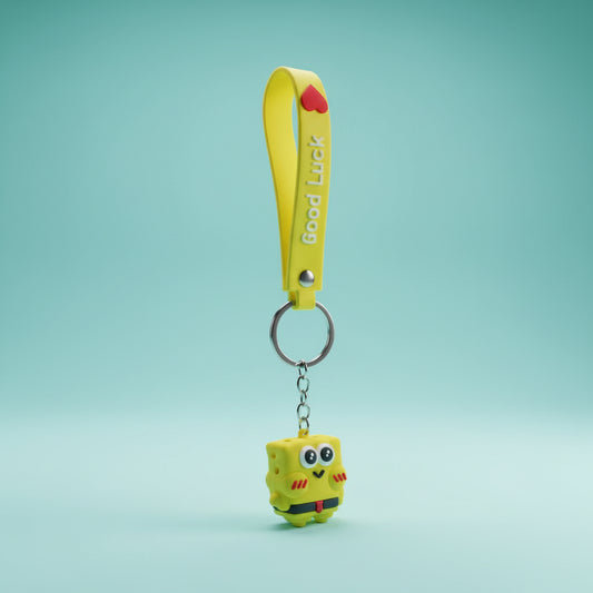 SquarePants Keychain- Good Luck by Gift Hub Mart