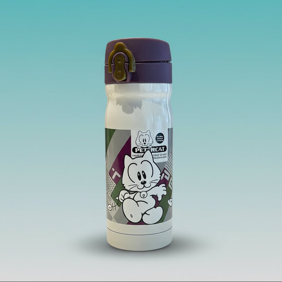 Steel bottle Peter Cat by Gifthubmart