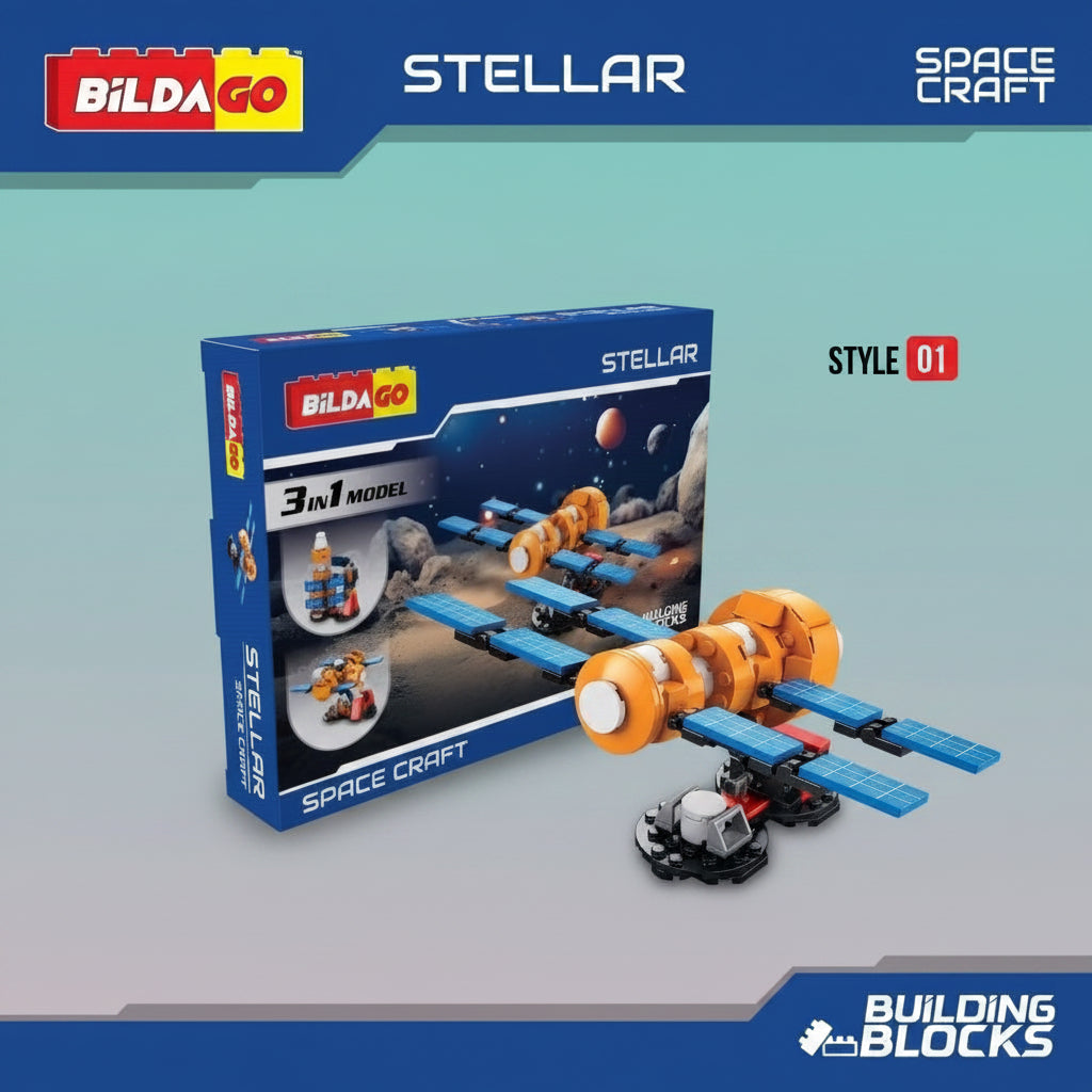 Stellar Building Blocks Bildago 6+ by Gift Hub Mart