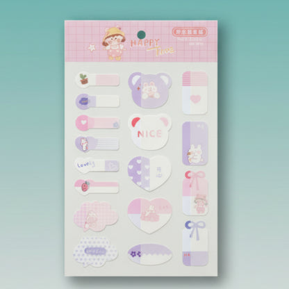 Sticker Message Name Mix Design Jags by Gifthubmart