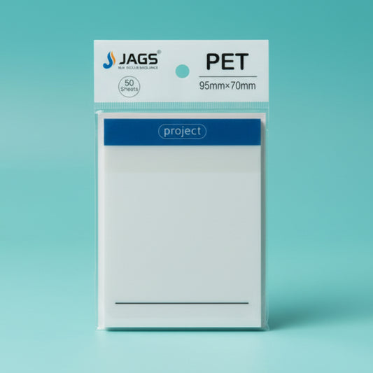 Sticky Note Transparent Project 95x70mm JSNT3X4PT by Gift Hub Mart