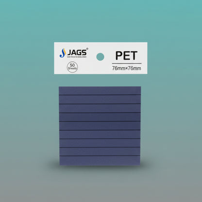 Sticky Note Transparent Ruled 76x76mm JSNT3X3RD by Gift Hub Mart