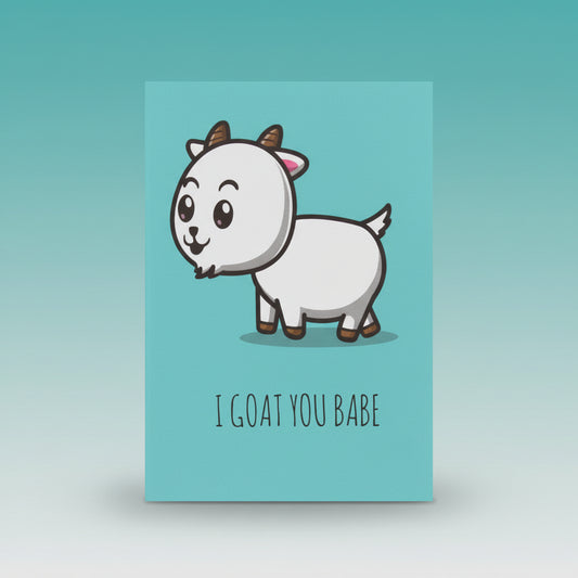 Sundaram CB A6 NB I Goat You Baby by Gifthubmart