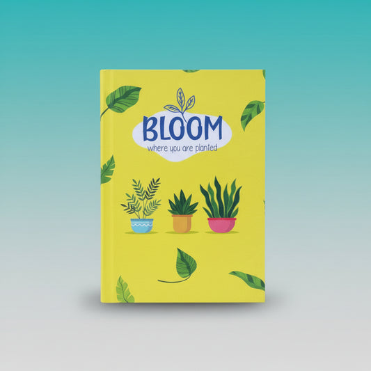 Sundaram CB A6 Notebook- Bloom Where You Are Planted by Gift Hub Mart