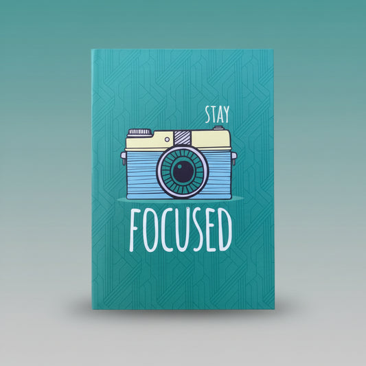 Sundaram CB A6 Notebook- Stay Focused by Gift Hub Mart