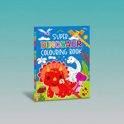 Super Dinosaur Colouring Book 3+ HF by HF