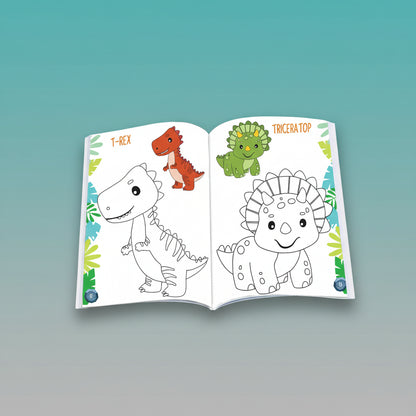 Super Dinosaur Colouring Book 3+ HF by HF