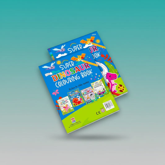 Super Dinosaur Colouring Book 3+ HF by HF