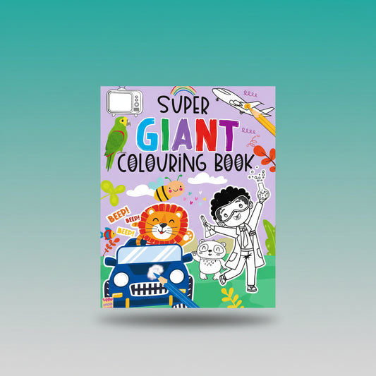 Super Giant Colouring Book 3+ HF by HF