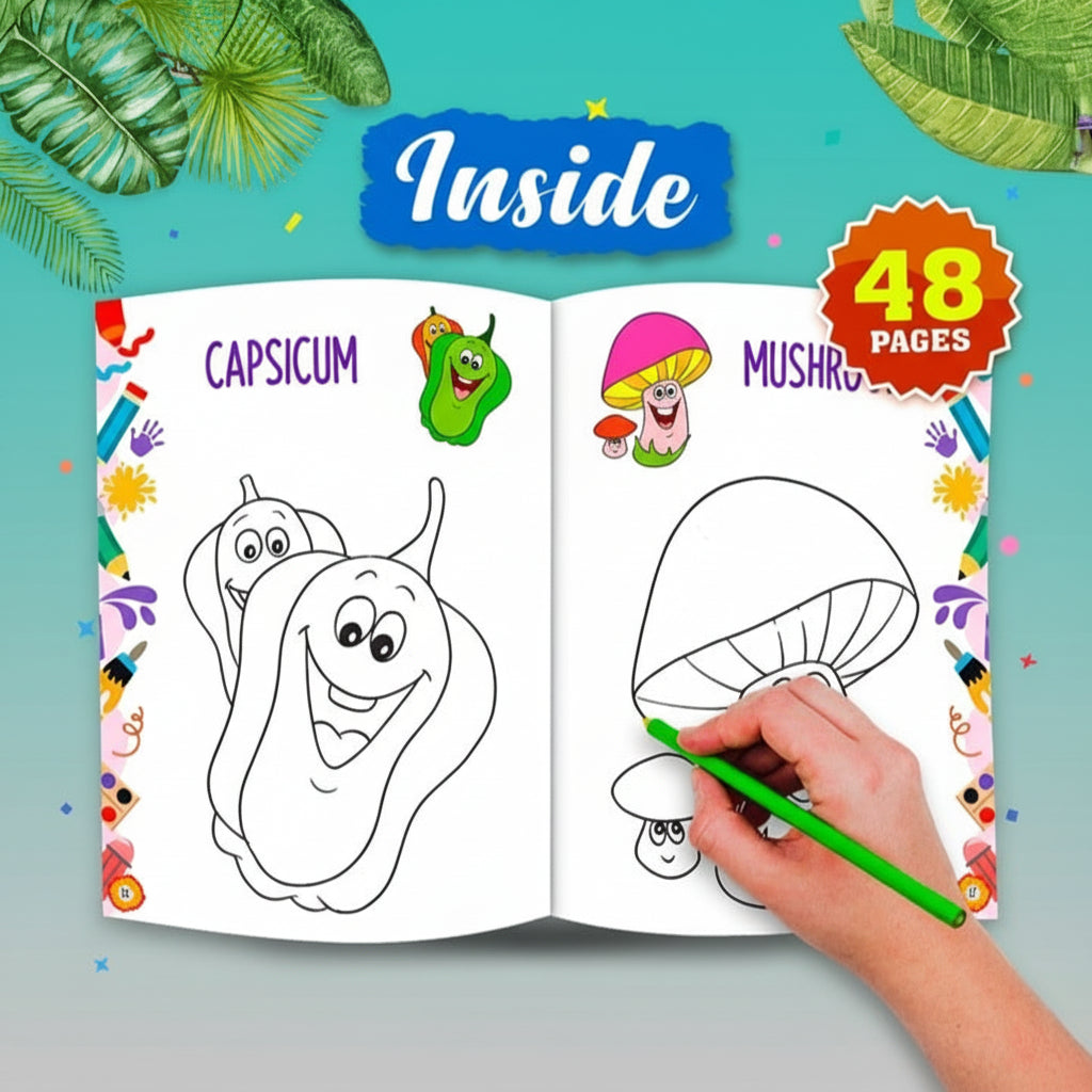Super Jumbo Colouring Book 3+ HF by HF
