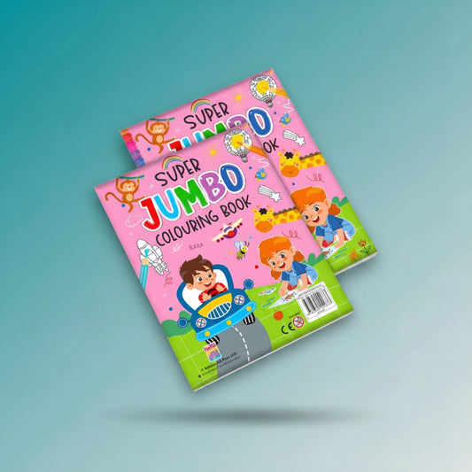 Super Jumbo Colouring Book 3+ HF by HF