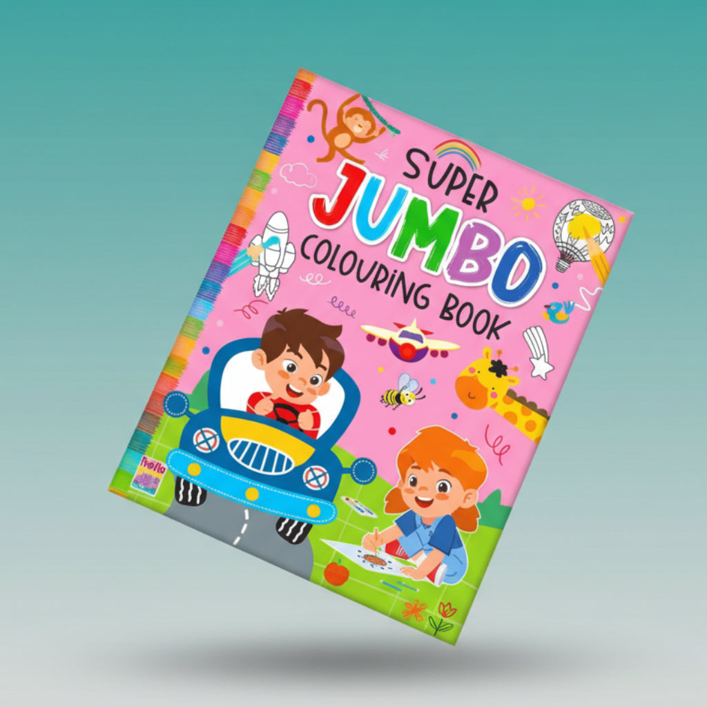 Super Jumbo Colouring Book 3+ HF by HF