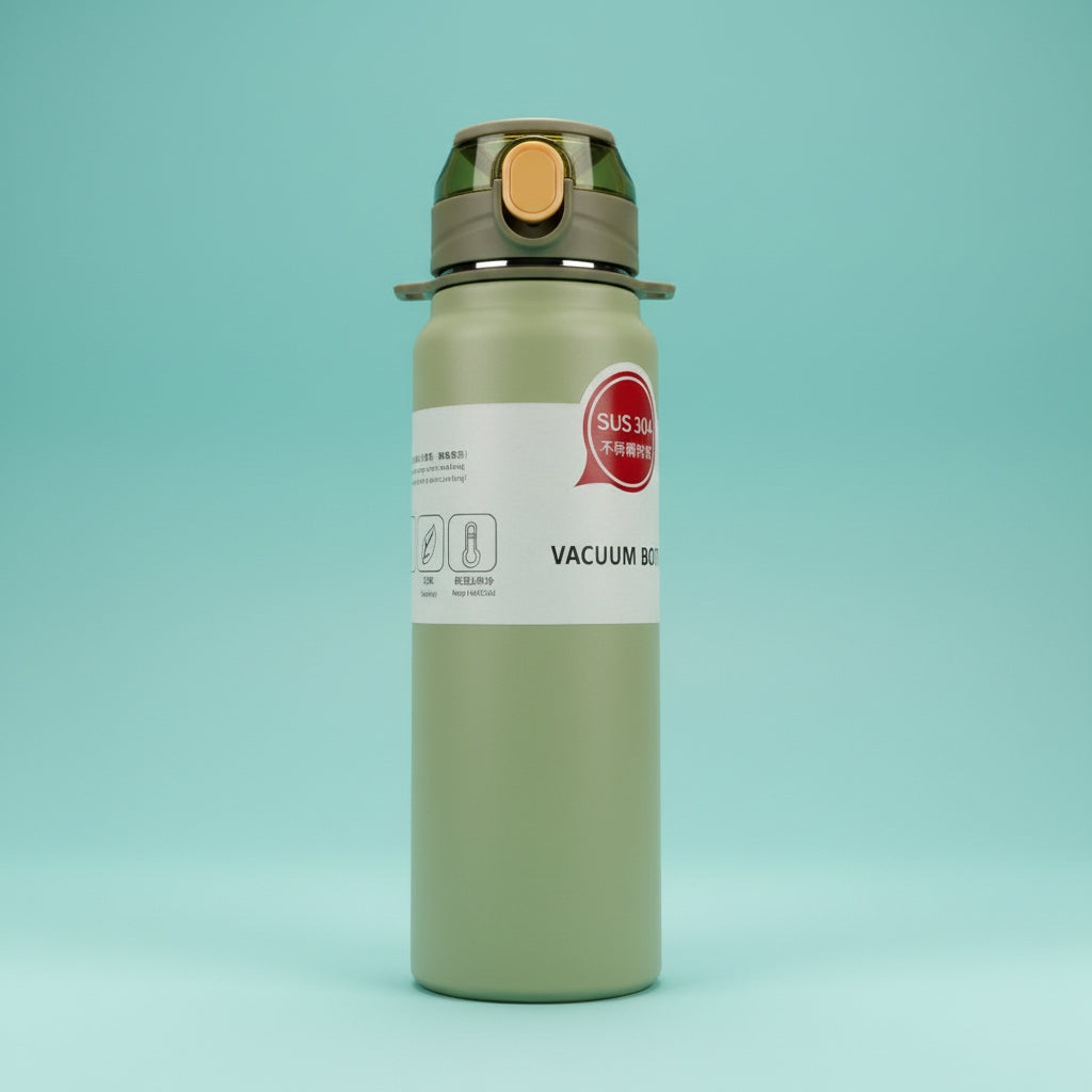 SUS 304 Vacuum Bottle (Insulated) 800 ML by Gift Hub Mart