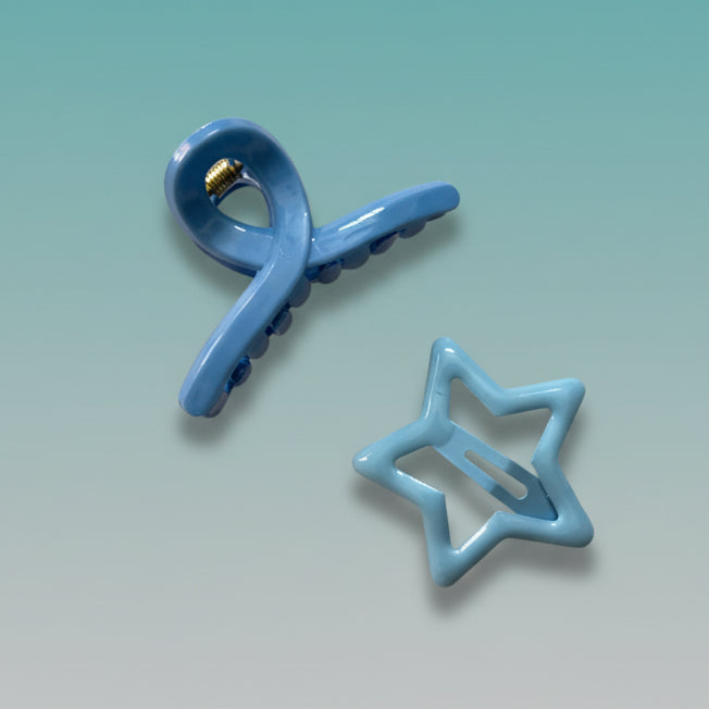 T Clutch & Star Pin Set by Gift Hub Mart