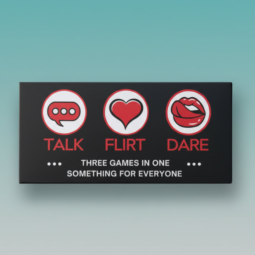 Talk, Flirt, Dare Game (17+) by Gift Hub Mart