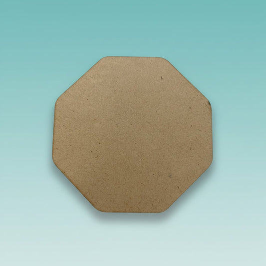 Tea Coaster MDF Hexagon 3.9inch 2MM 4Pc Set TCMH01 by Gifthubmart