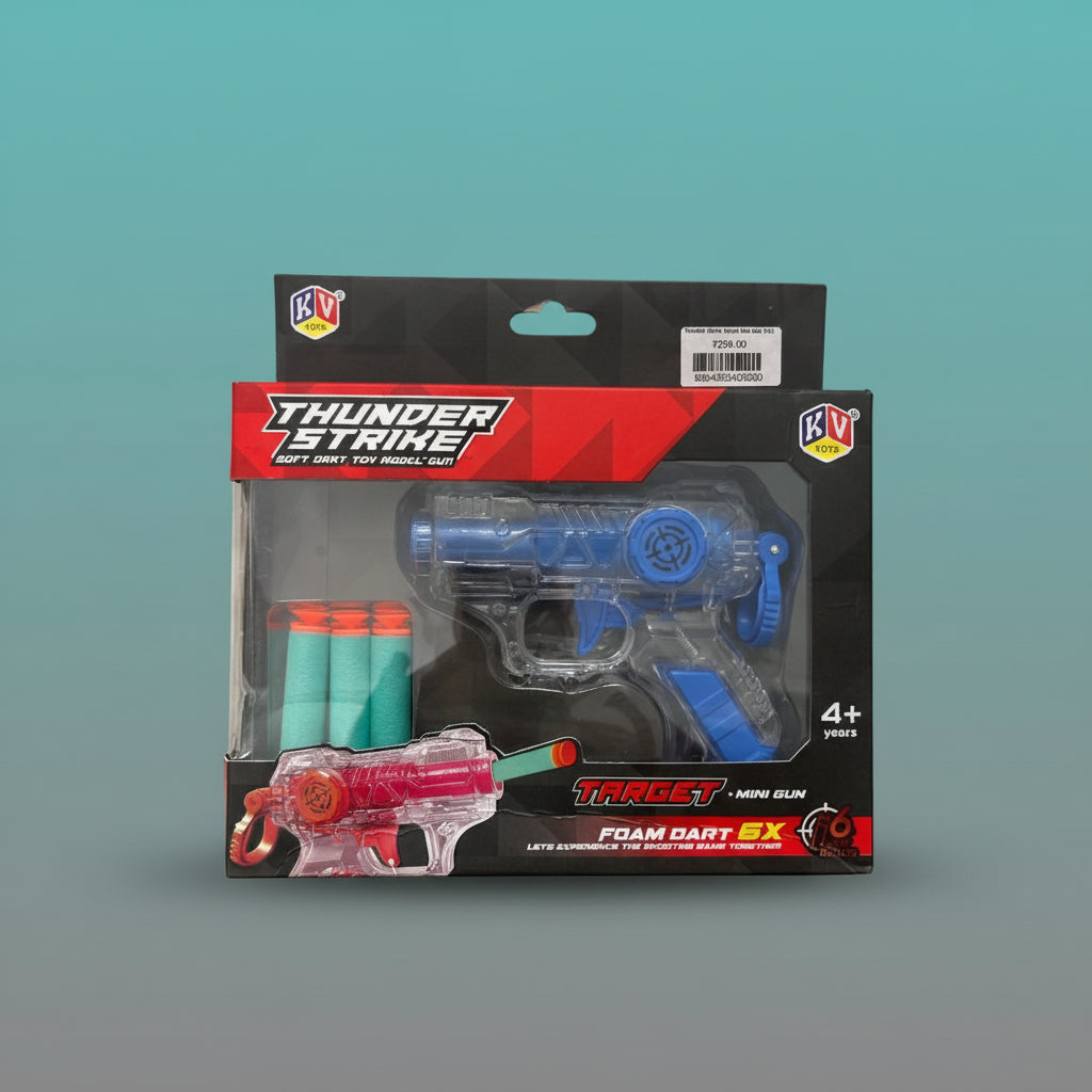 Thunder Strike Target Mini Gun (4+) by Gift Hub Mart