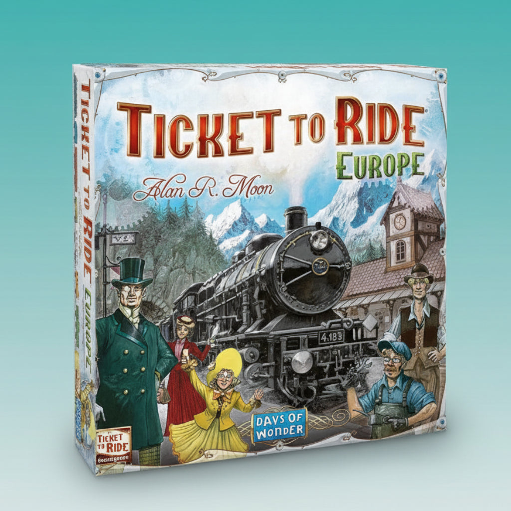 Ticket to ride Europe by Gifthubmart