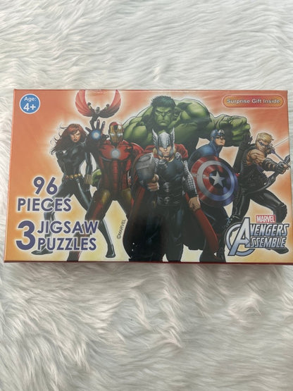 Topps Avengers Jigsaw Puzzle 96pcs 4+ by Gift Hub Mart