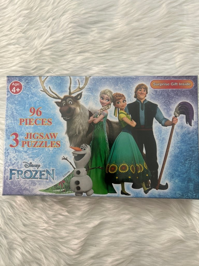 Topps Disney Frozen Jigsaw Puzzle 96pcs by Gift Hub Mart