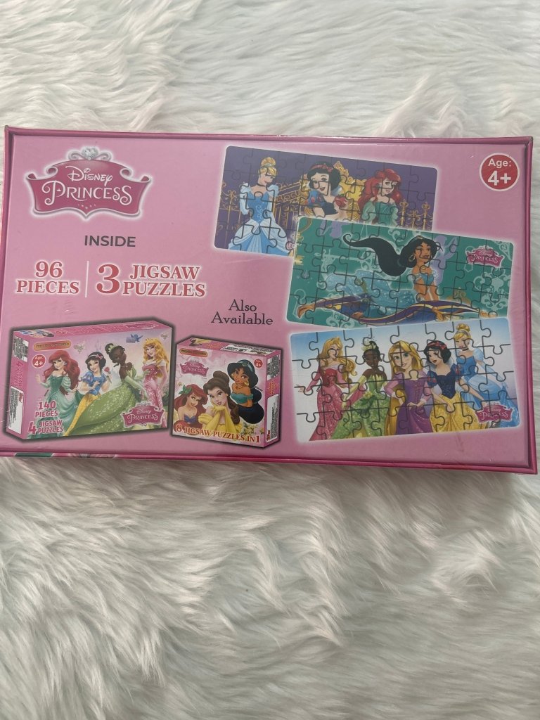 Topps Disney Princess Jigsaw Puzzle 96pcs by Gift Hub Mart