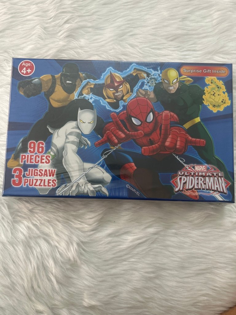 Topps Spiderman Jigsaw Puzzle 96pcs by Gift Hub Mart