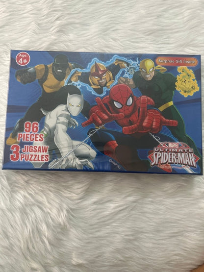 Topps Spiderman Jigsaw Puzzle 96pcs by Gift Hub Mart