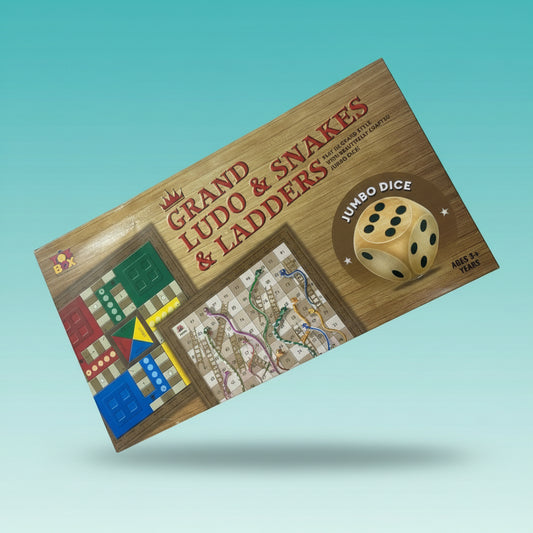 Toy Box Grand Ludo Snake & Ladders 3+ by Gift Hub Mart
