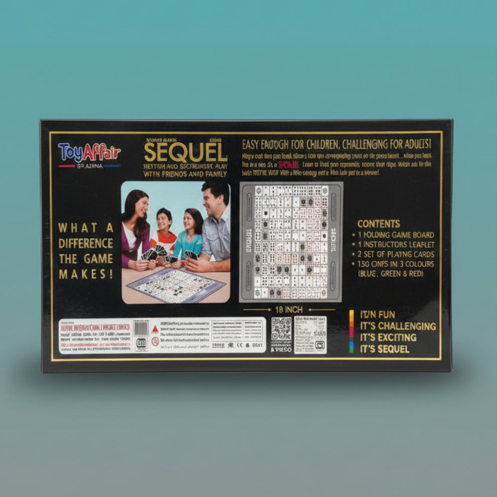 ToyAffair Sequel Gold Card 6+ by Gift Hub Mart