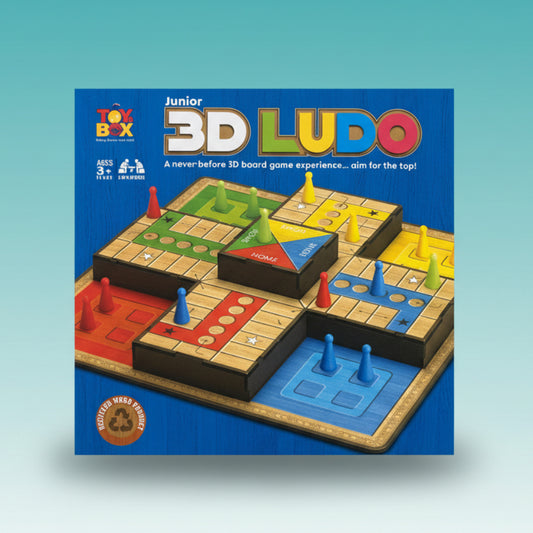 Toybox 3D Ludo 3+ by Gift Hub Mart