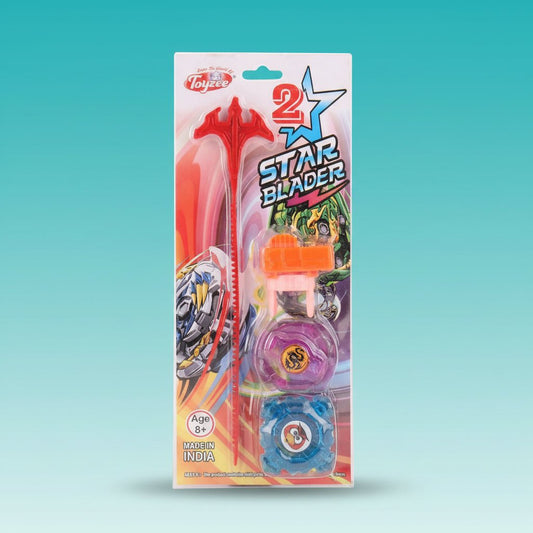 TOYZEE 2 STAR BLADER BEYBLADE SET by Gifthubmart