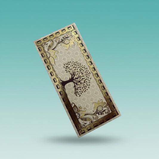 Tree of Life Cream Money Envelope by Gift Hub Mart