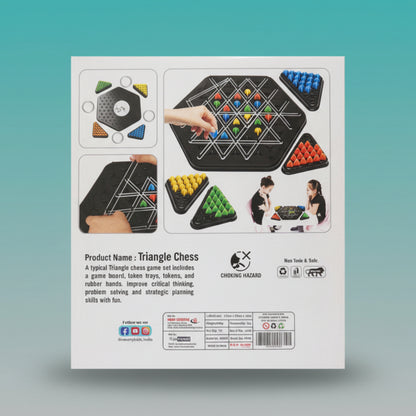 Triangular Chess - Smarty Kids (5+) by Gift Hub Mart