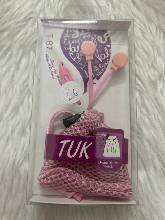 Tuk Earphone With Pouch by Gift Hub Mart