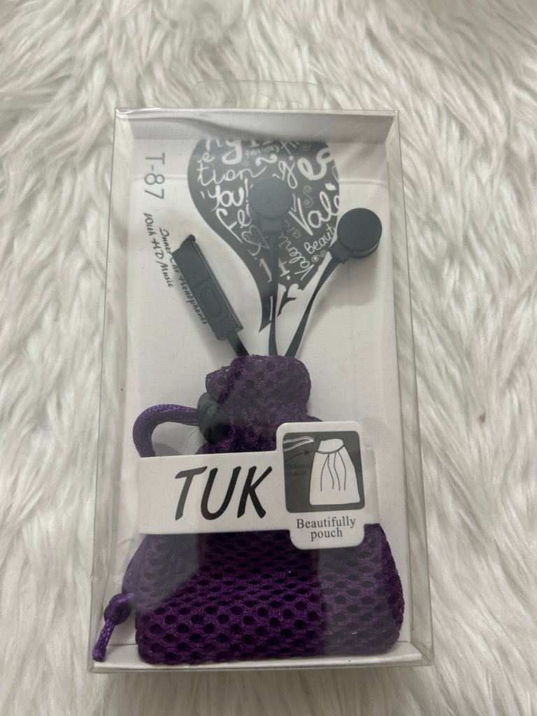 Tuk Earphone With Pouch by Gift Hub Mart