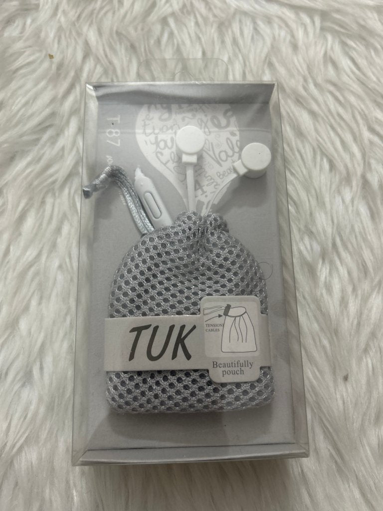 Tuk Earphone With Pouch by Gift Hub Mart