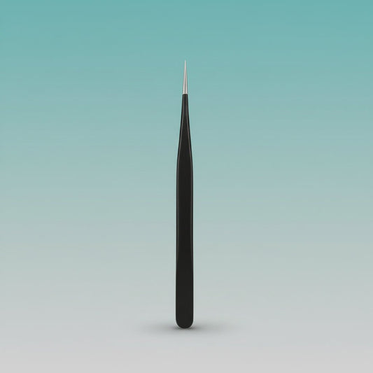 Tweezer Pointed Black by Gifthubmart