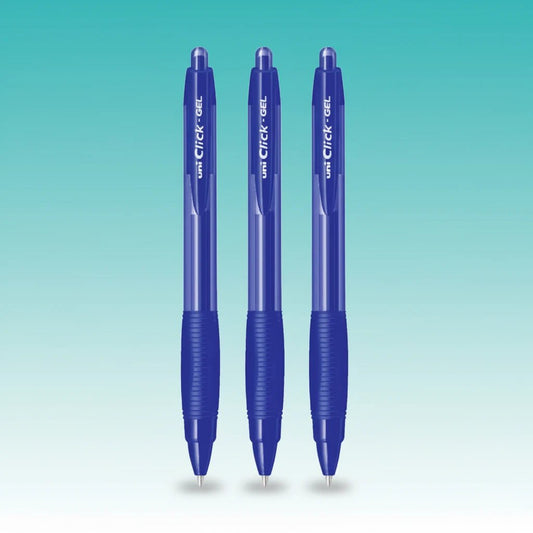 Uniball Click Gel Pen Blue by Gifthubmart