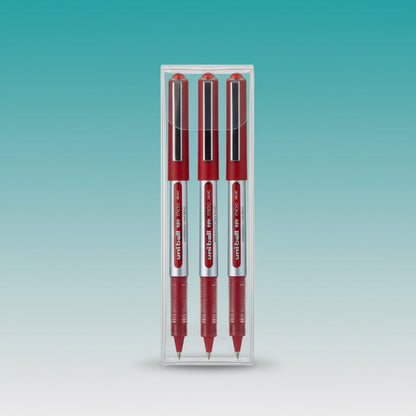 Uniball Eye Fine Roller Ball Pen Red by Gift Hub Mart