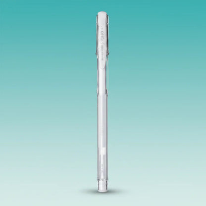 Uniball Signo Gel Pen UM-100 by Gifthubmart, clear-bodied gel pen for smooth writing